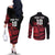 England Rugby Custom Couples Matching Off The Shoulder Long Sleeve Dress and Long Sleeve Button Shirt Red Roses Go Champion - Wonder Print Shop