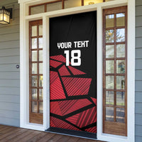 England Rugby Custom Door Cover Red Roses Go Champion - Wonder Print Shop