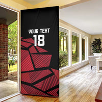 England Rugby Custom Door Cover Red Roses Go Champion - Wonder Print Shop