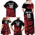 England Rugby Custom Family Matching Off Shoulder Maxi Dress and Hawaiian Shirt Red Roses Go Champion - Wonder Print Shop