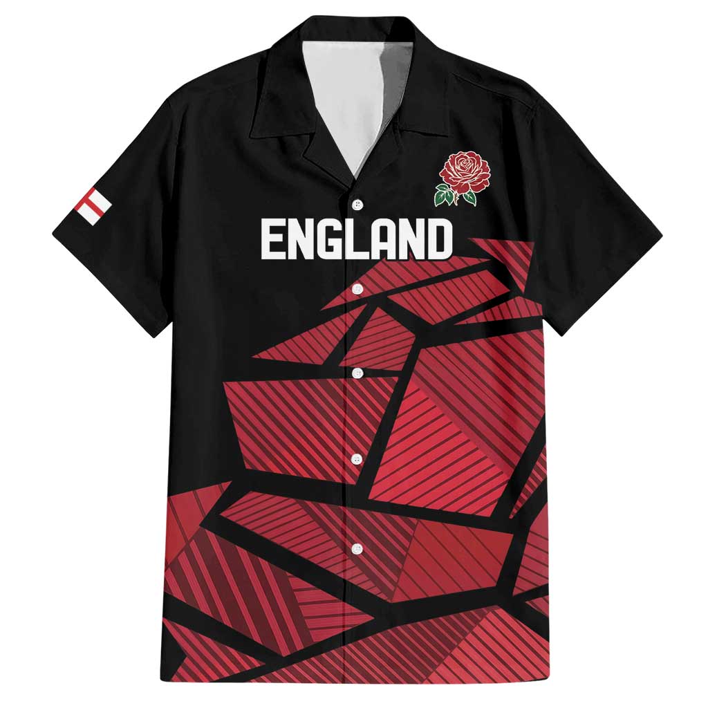 England Rugby Custom Hawaiian Shirt Red Roses Go Champion - Wonder Print Shop
