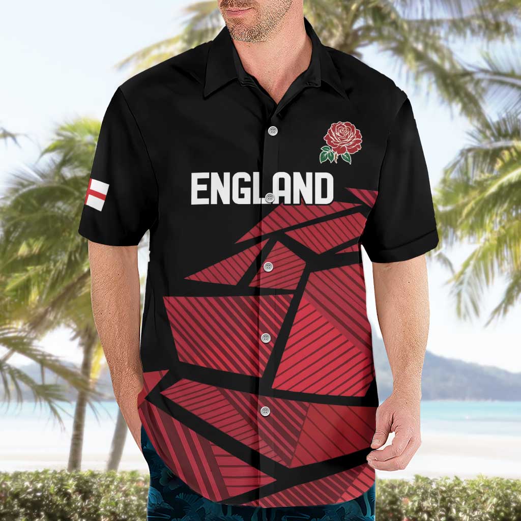 England Rugby Custom Hawaiian Shirt Red Roses Go Champion - Wonder Print Shop