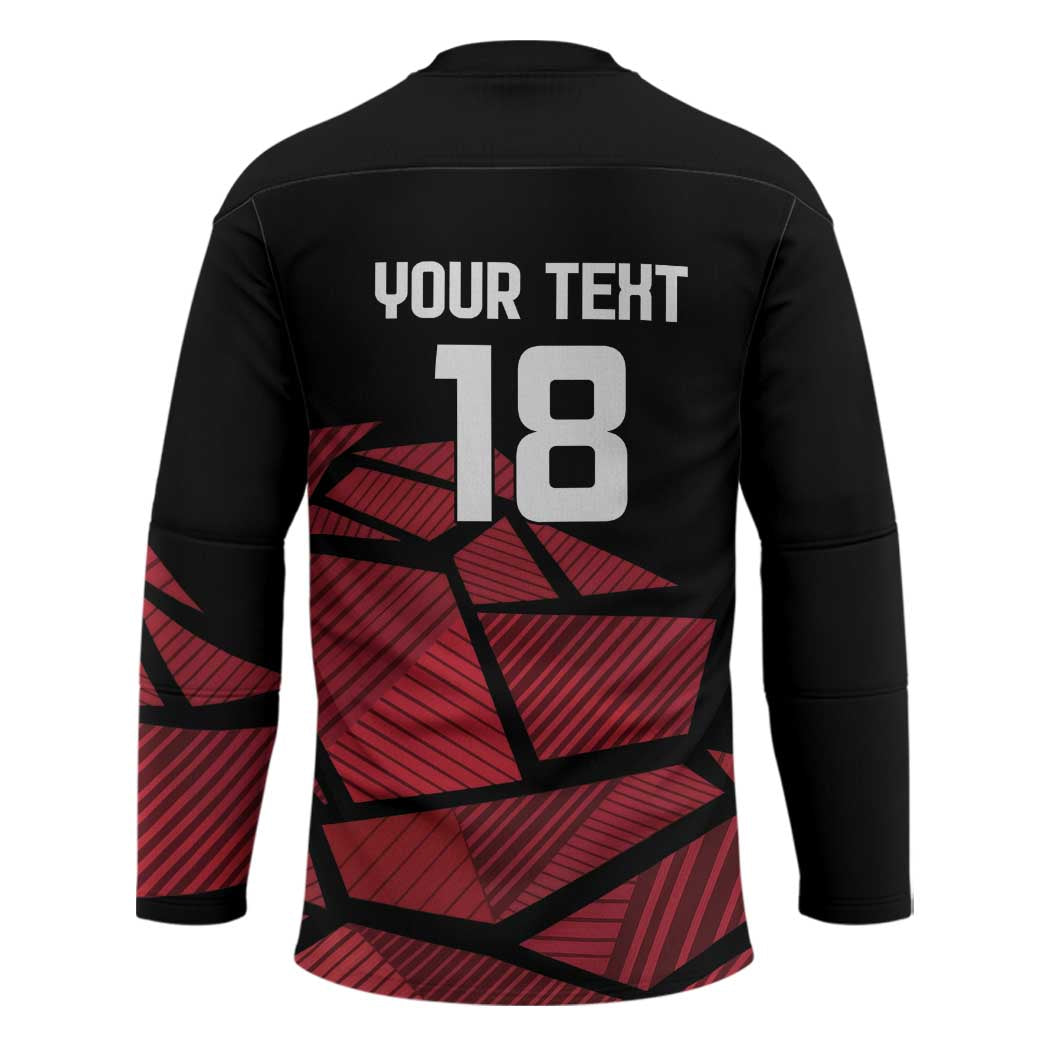 England Rugby Custom Hockey Jersey Red Roses Go Champion - Wonder Print Shop