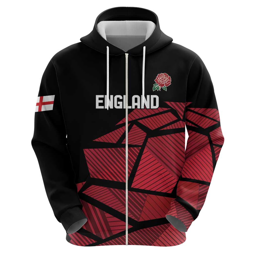 England Rugby Custom Hoodie Red Roses Go Champion - Wonder Print Shop