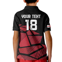 England Rugby Custom Kid Polo Shirt Red Roses Go Champion - Wonder Print Shop