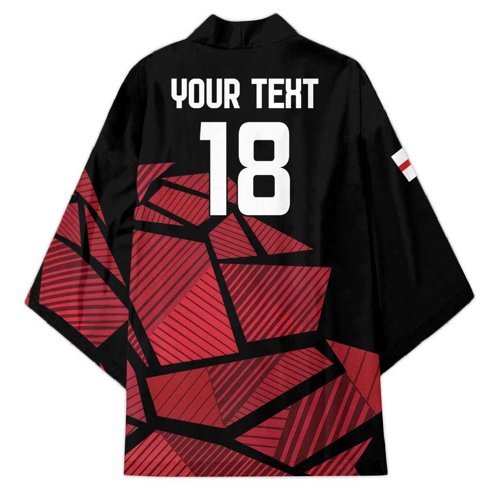 England Rugby Custom Kimono Red Roses Go Champion - Wonder Print Shop