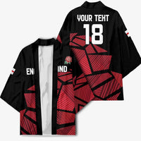 England Rugby Custom Kimono Red Roses Go Champion - Wonder Print Shop