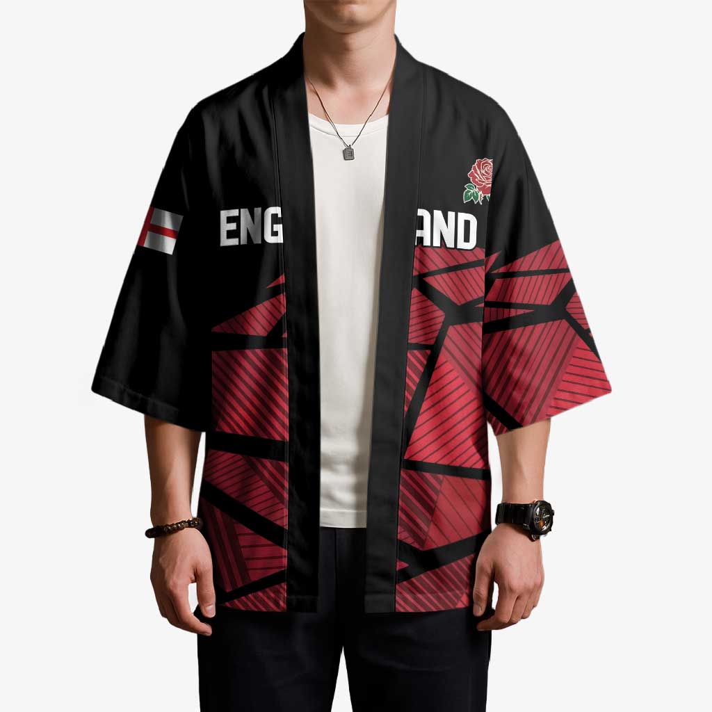England Rugby Custom Kimono Red Roses Go Champion - Wonder Print Shop