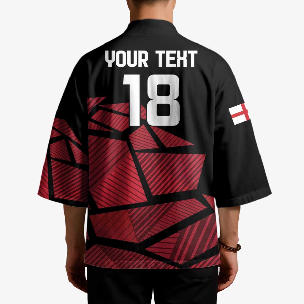 England Rugby Custom Kimono Red Roses Go Champion - Wonder Print Shop