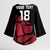 England Rugby Custom Kimono Sleeve Blouse Red Roses Go Champion - Wonder Print Shop