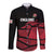 England Rugby Custom Long Sleeve Button Shirt Red Roses Go Champion - Wonder Print Shop