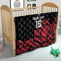 England Rugby Custom Quilt Red Roses Go Champion - Wonder Print Shop