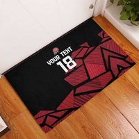 England Rugby Custom Rubber Doormat Red Roses Go Champion - Wonder Print Shop