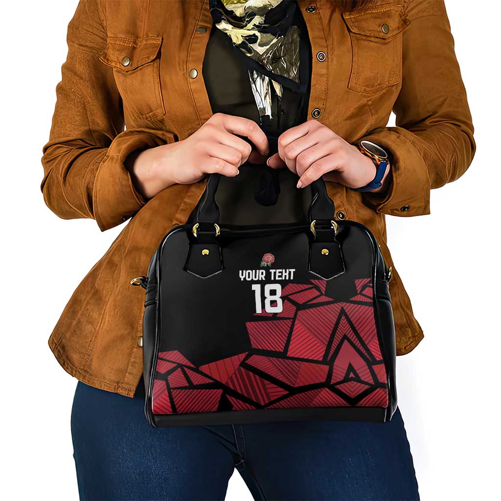 England Rugby Custom Shoulder Handbag Red Roses Go Champion - Wonder Print Shop
