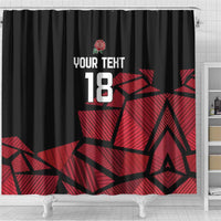 England Rugby Custom Shower Curtain Red Roses Go Champion - Wonder Print Shop