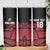 England Rugby Custom Skinny Tumbler Red Roses Go Champion - Wonder Print Shop