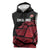 England Rugby Custom Sleeveless Hoodie Red Roses Go Champion - Wonder Print Shop