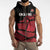 England Rugby Custom Sleeveless Zip Hoodie Red Roses Go Champion - Wonder Print Shop