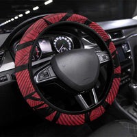 England Rugby Steering Wheel Cover Red Roses Go Champion - Wonder Print Shop