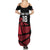 England Rugby Custom Summer Maxi Dress Red Roses Go Champion - Wonder Print Shop