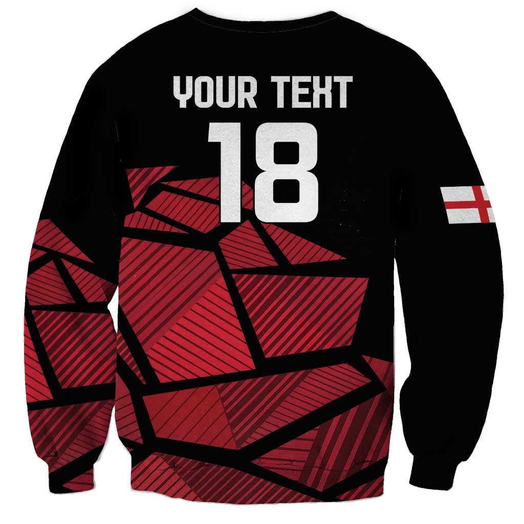 England Rugby Custom Sweatshirt Red Roses Go Champion - Wonder Print Shop