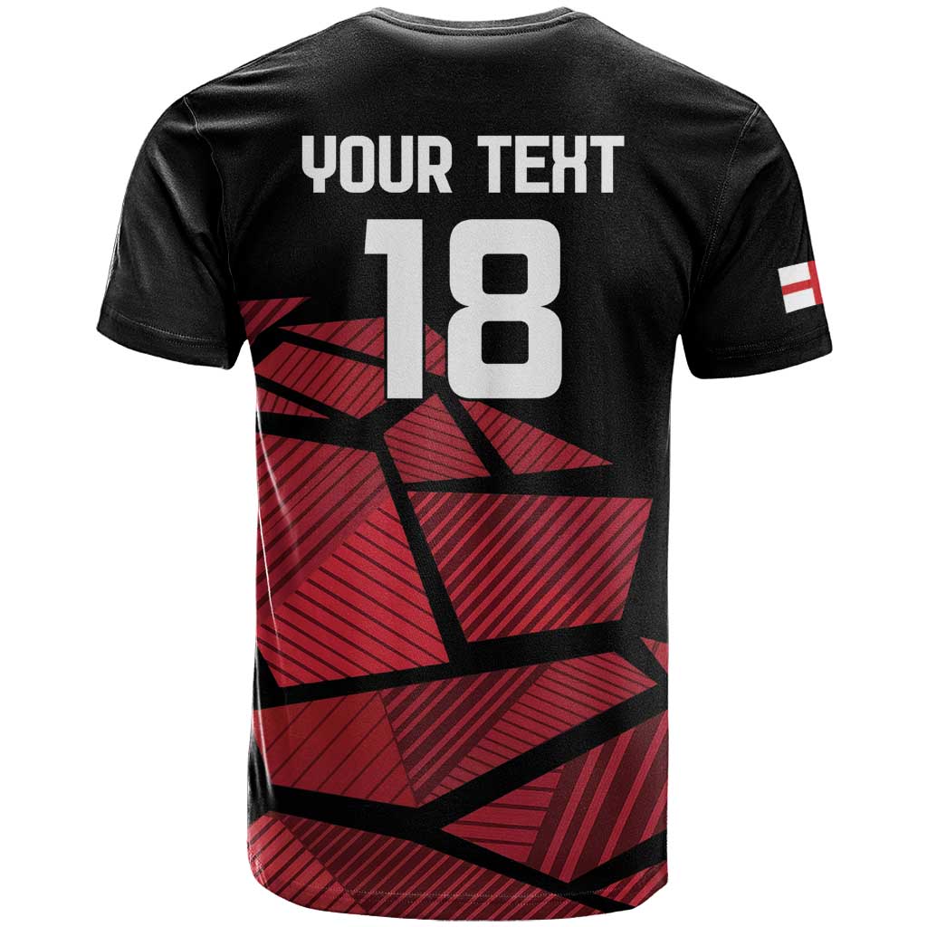 England Rugby Custom T Shirt Red Roses Go Champion - Wonder Print Shop