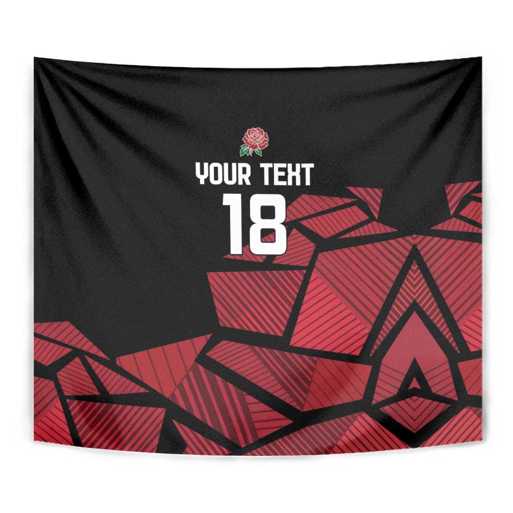 England Rugby Custom Tapestry Red Roses Go Champion - Wonder Print Shop