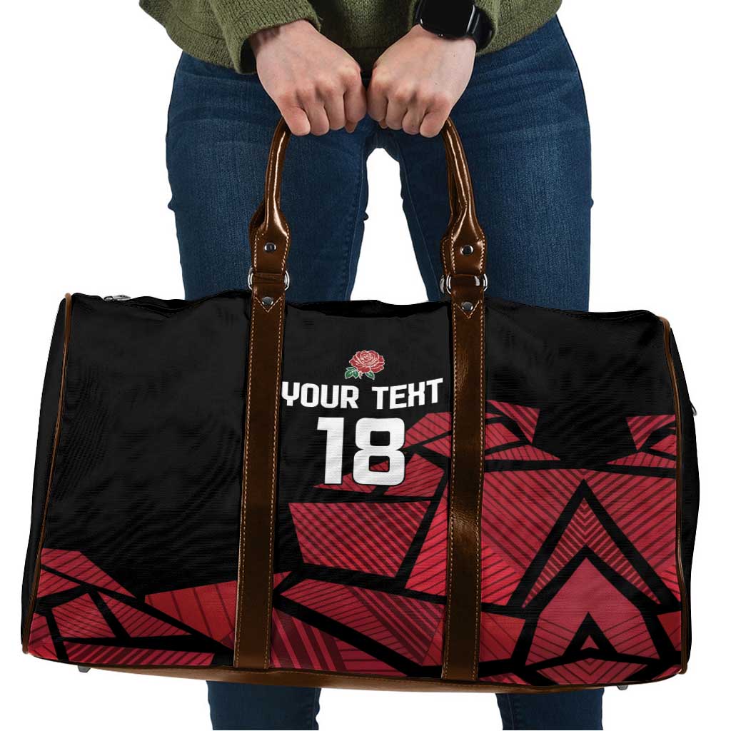 England Rugby Custom Travel Bag Red Roses Go Champion - Wonder Print Shop