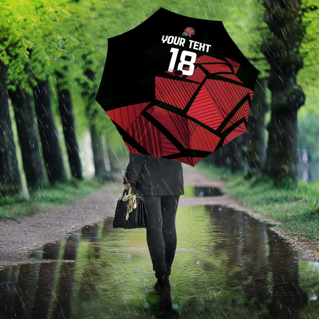 England Rugby Custom Umbrella Red Roses Go Champion - Wonder Print Shop