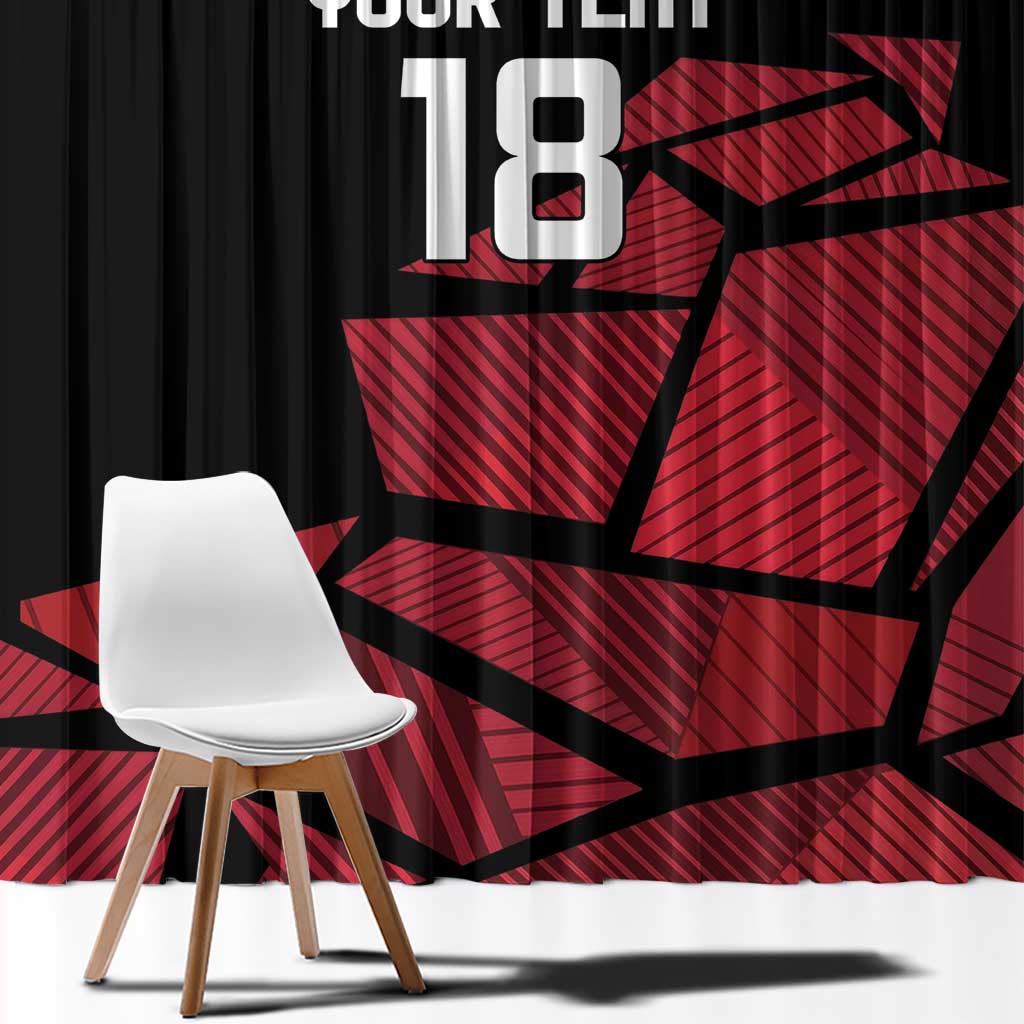 England Rugby Custom Window Curtain Red Roses Go Champion - Wonder Print Shop