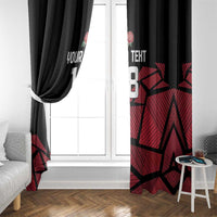 England Rugby Custom Window Curtain Red Roses Go Champion - Wonder Print Shop
