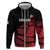 England Rugby Custom Zip Hoodie Red Roses Go Champion - Wonder Print Shop