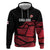 England Rugby Custom Zip Hoodie Red Roses Go Champion - Wonder Print Shop