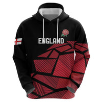 England Rugby Custom Zip Hoodie Red Roses Go Champion - Wonder Print Shop