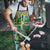 Dominica Sisserou Parrot Apron Tropical Flower Flag Style - Wonder Print Shop