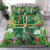 Dominica Sisserou Parrot Bedding Set Tropical Flower Flag Style - Wonder Print Shop