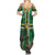Dominica Sisserou Parrot Family Matching Summer Maxi Dress and Hawaiian Shirt Tropical Flower Flag Style - Wonder Print Shop