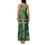 Dominica Sisserou Parrot Family Matching Tank Maxi Dress and Hawaiian Shirt Tropical Flower Flag Style - Wonder Print Shop