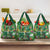 Dominica Sisserou Parrot Grocery Bag Tropical Flower Flag Style - Wonder Print Shop