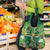 Dominica Sisserou Parrot Grocery Bag Tropical Flower Flag Style - Wonder Print Shop