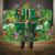 Dominica Sisserou Parrot Hooded Blanket Tropical Flower Flag Style - Wonder Print Shop