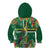 Dominica Sisserou Parrot Kid Hoodie Tropical Flower Flag Style - Wonder Print Shop