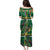 Dominica Sisserou Parrot Puletasi Tropical Flower Flag Style - Wonder Print Shop