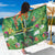 Dominica Sisserou Parrot Sarong Tropical Flower Flag Style - Wonder Print Shop