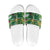 Dominica Sisserou Parrot Slide Sandals Tropical Flower Flag Style - Wonder Print Shop