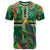 Dominica Sisserou Parrot T Shirt Tropical Flower Flag Style - Wonder Print Shop