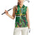 Dominica Sisserou Parrot Women Sleeveless Polo Shirt Tropical Flower Flag Style - Wonder Print Shop