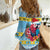 Saint Lucia Christmas Women Casual Shirt Saint Lucian Parrot With Hibiscus Flowers - Wonder Print Shop