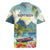 Pitons Saint Lucia Rugby Jersey Hibiscus Flowers - Wonder Print Shop