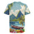 Pitons Saint Lucia Rugby Jersey Hibiscus Flowers - Wonder Print Shop